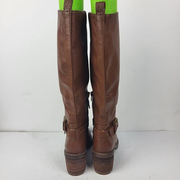 ZODIAC Georgia Round Toe Block Heel Zip-Up Riding Boot 6 M - Picture 6 of 14